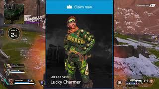 APEX Legends - Mirage Twitch Prime Skin Added (Lucky Charmer)