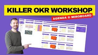 OKR goal setting - How to run a team workshop (with Miro)