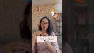  Lucky direction to face while Studying or Working  | Easy Vasstu #Shorts | Pooja Bhalla