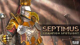 Champion Spotlight: Septimus + 1 Shot Spider 20 I Raid Shadow Legends