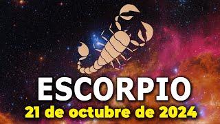 𝐂𝐀𝐌𝐁𝐈𝐀 𝐑𝐀𝐏𝐈𝐃𝐀𝐌𝐄𝐍𝐓𝐄 𝐔𝐍𝐀 𝐒𝐈𝐓𝐔𝐀𝐂𝐈𝐎𝐍 EscorpioHoroscopo de hoy 21 de octubre de 2024 |Tarot