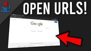 Open a URL in Java | Simple & Easy