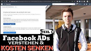 Facebook Werbung schalten und Kosten gering halten mit Custom und Lookalike Audience [Anleitung 001]