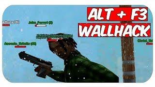 ЛУЧШИЙ WALLHACK FOR SAMP || ALT + F3 (CLEO)