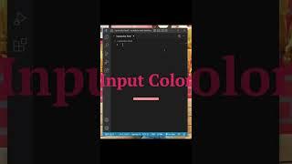 How to input color in HTML using the input type color #trending #youtubeshorts #reels #programming