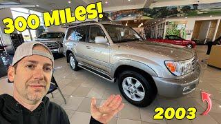 BRAND NEW 21 Year Old TOYOTA LAND CRUISER has 300 MILES!