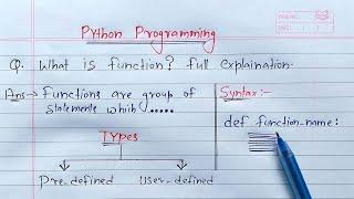Python Functions | Learn Coding