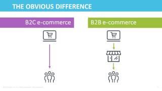 Webinar: B2B vs B2C E-commerce - 2 Obvious Difference