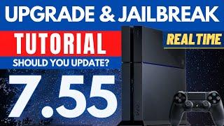 COMPLETE 7.55 PS4 JAILBREAK TUTORIAL | SHOULD YOU UPDATE? | UPGRADE & JAILBREAK | DETAILED TESTING