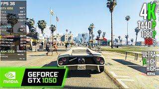 GTX 1050 | GTA V Enhanced - 4K, 1440p, 1080p, FSR 3 - Ultra, V.High, High, Normal