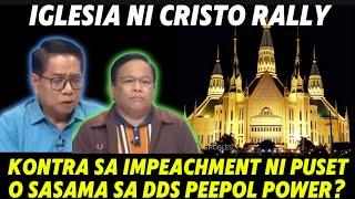 SINO ANG MAKIKINABANG SA RALLY NG IGLESIA NI CRISTO