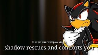 shadow rescues and comforts you (sonic asmr rp)