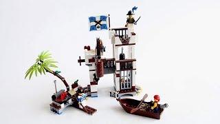 Лего пираты.Солдатский Форт.Обучающие мультики и развивающие видео сборки из конструктора Лего.