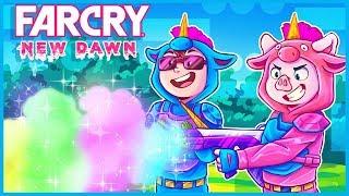 UNICORN FART GUN in Far Cry New Dawn! (Far Cry New Dawn Funny Moments)