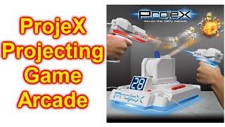 ProjeX Projecting Game Arcade System Unbox Play