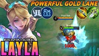 I FINALLY FOUND PERFECT BUILD FOR LAYLA 2024!!  (1 HIT BUILD)! - MLBB