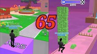 Money Run 3D max level 65 Gameplay Trailer.