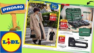 catalogue LIDL du 19 au 22 août 2024  PARKSIDE SILVERCREST LIVERGY ESMARA - FRANCE