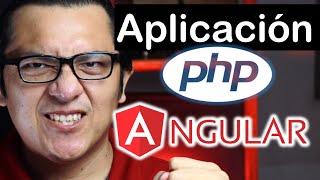 Aplicación web con angular  ► php con angular