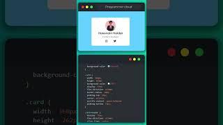 Create an Animated Profile Card Using HTML, CSS, and JavaScript 