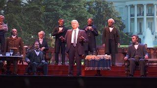 Disney's Hall of Presidents unveils eerily lifelike Donald Trump