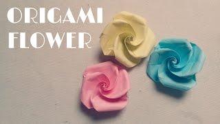 Origami Easy - Origami Flower Tutorial