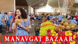 Antalya Manavgat TURKISH BAZAR Türkiye | Shopping in Antalya Manavgat Side Turkey #manavgat #turkey