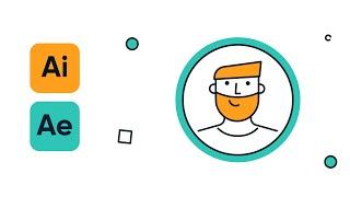 Creating a simple minimalist Character for an Explainer Video / Illustrator & After effects tutorial