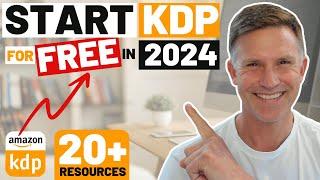 How to Start KDP for FREE in 2024 | Get STARTED and Earn Passive Income From Self-Publishing