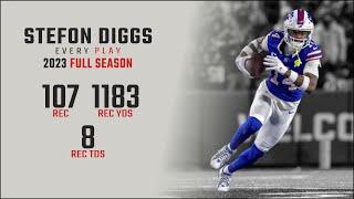 Stefon Diggs Full Season Replay: Every Target and Catch in the 2023 NFL Season