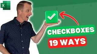 19 Ways to Use Excel’s NEW Checkboxes Feature