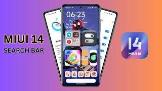 Enable MIUI 14 China Search Bar in Global ROM! Install Chinese Search Bar now in any Xiaomi Device!