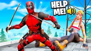 Playing as a PROTECTIVE DEADPOOL in Fortnite!