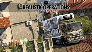 Realistic Operations-Most Realistic Mods of Ets 2-Scania P220 Day Cab. [Most Hidden Roads/1.50+1.51]