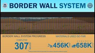 September 2020- 307 miles- Southern Border Wall Construction Loop- BootLoop News