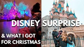 Vlog: DISNEYLAND SURPRISE & What I Got for Christmas