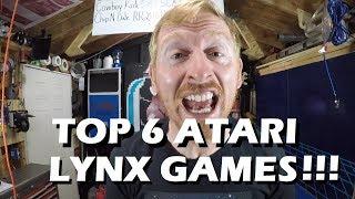 TOP 6 ATARI LYNX GAMES!! SUCK ON IT!!