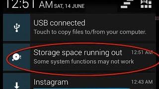 How To Fix "Storage space running out. Some system functions may not work" / error code "919"