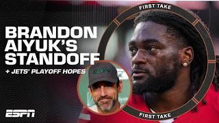 BRANDON AIYUK'S STANDOFF with the 49ers  + Can Rodgers lift the Jets to the PLAYOFFS? | First Take