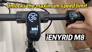 [iENYRID M8] Unlock the Maximum Speed Limit of iENYRID M8 Electric Scooter | 25km/h to 36km/h