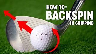 1 SECRET to Create BACKSPIN in Chipping!