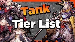 TANKS! War of the Visions Global Tank Tier List (FFBE WoTV)