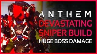 Anthem -  DEVASTATING SNIPER BUILD | Anthem High Damage Weak Point Exploitation Build