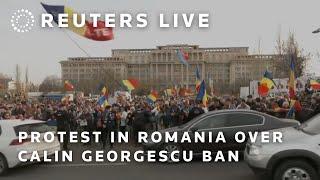 LIVE: Protests expected in Romania as court decides on Calin Georgescu ban