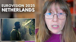 So emotive - Vocal Coach Reacts to Claude 'C'est La Vie' Netherlands Eurovision 2025