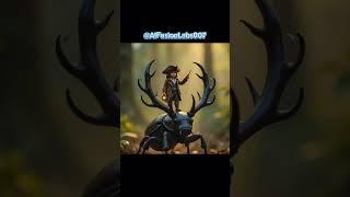 Fantasy fairy tales #ai #animalfusion #midjourney #ytshorts #ytfeed