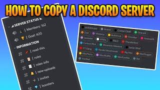 How to Copy a Discord Server or Duplicate Your Own