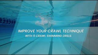 Freestyle Swimming Drills | Learn Freestyle Swimming Exercises | 5 Best Freestyle Swimming Drills