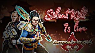 Trying To Get Into The Leaderboard With Shang #silentkillYT #shadowfightarena #live #telugugamer