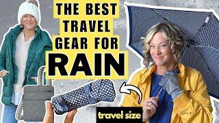 Rainy Forecast? BEST Travel Rain Gear You Need to Pack